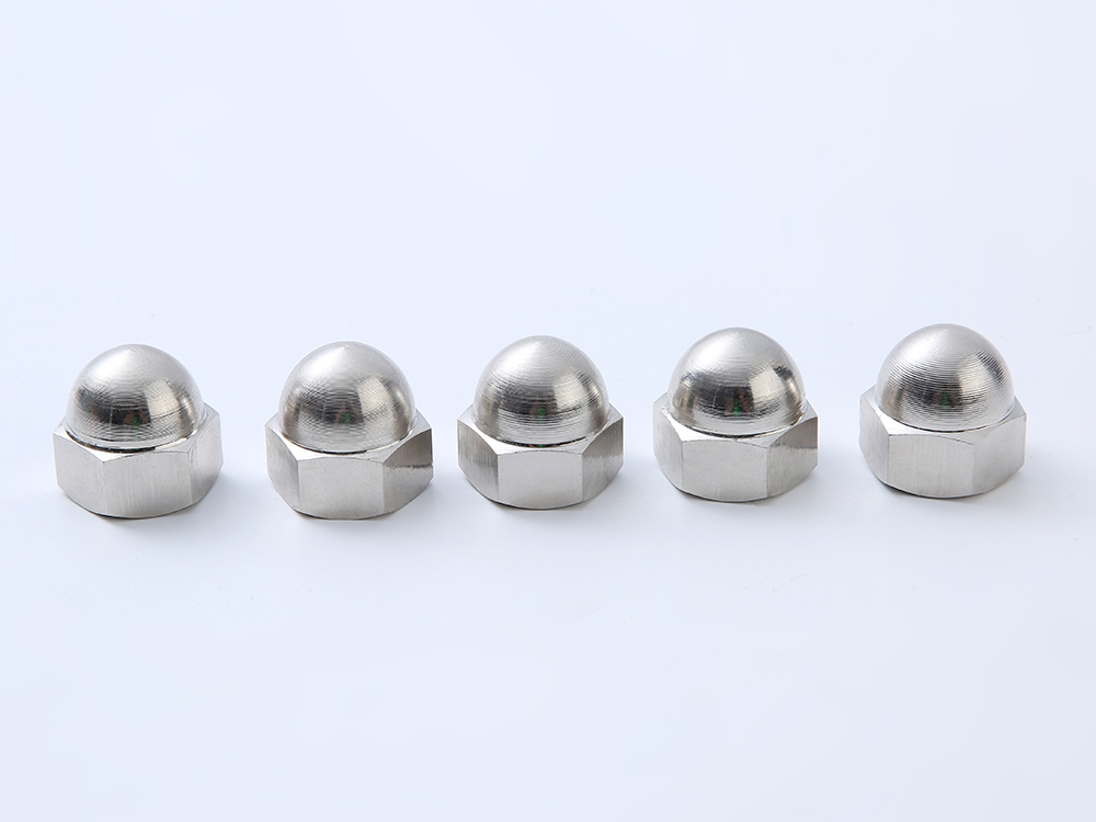 Stainless steel cap nut DIN1587 GB923