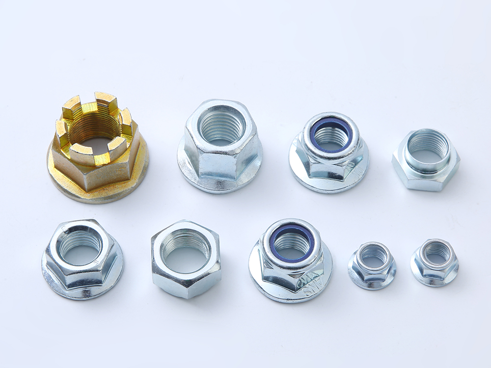 Grade 10 Nut (Nylon Lock Nut, Nylon Lock Belt Nut, Hexagonal Flange Nut, American National Standard)